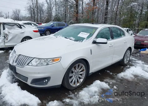 2012 Lincoln Mks z USA, uszkodzony, nr VIN 1LNHL9DR6CG807234